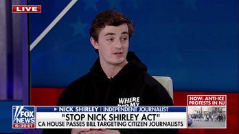 Nick Shirley claims California lawmakers want to make exposing immigration fraud harder