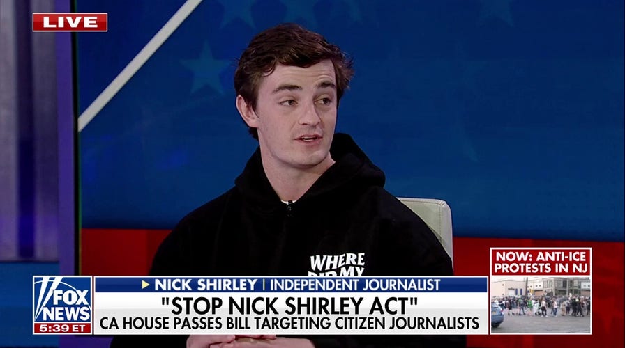 Nick Shirley claims California lawmakers want to make exposing immigration fraud harder