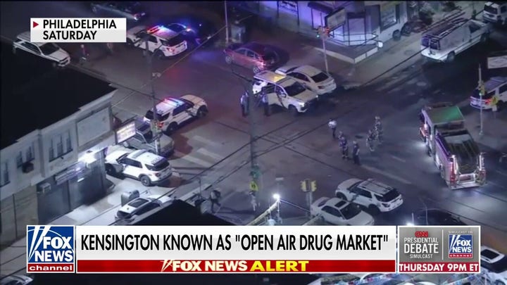 Philadelphia police officer shot in the neck, fighting for his life