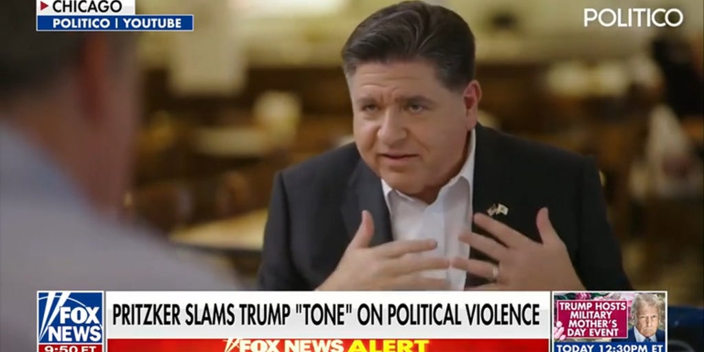 JB Pritzker slams Trump’s tone on political violence