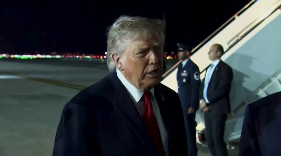 Trump says 'pilots are fine' when asked about report of US helicopter going down