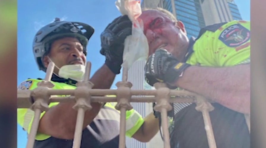 Law enforcement under attack amid unrest