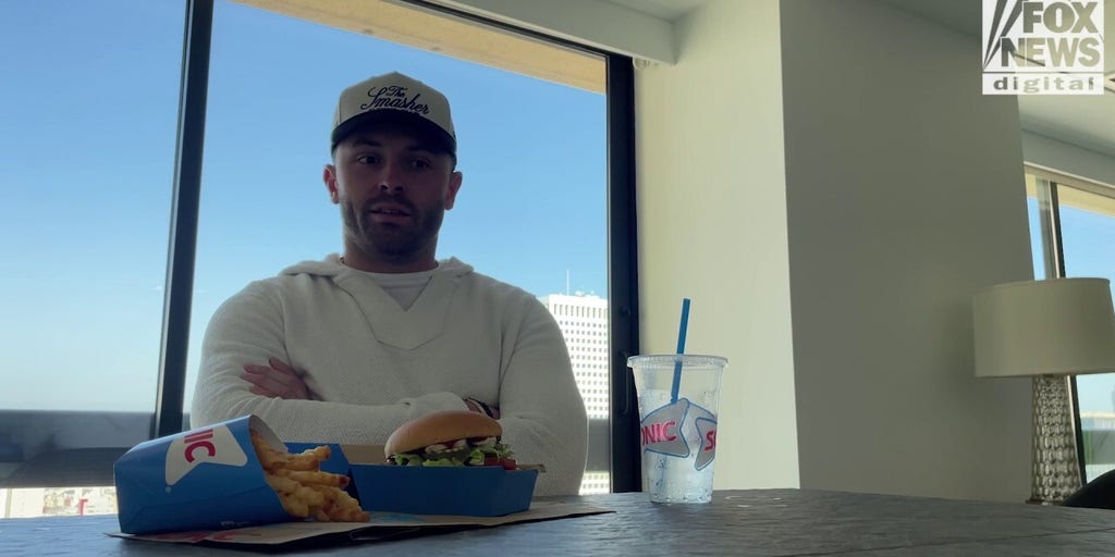 Baker Mayfield talks all things football during Super Bowl media week