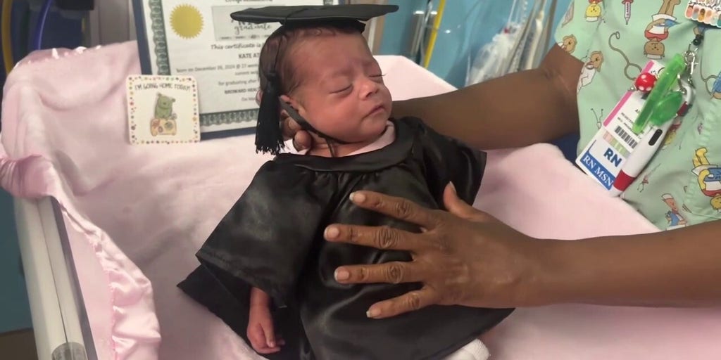 Micro preemie baby 'graduates' after 80 days in the NICU