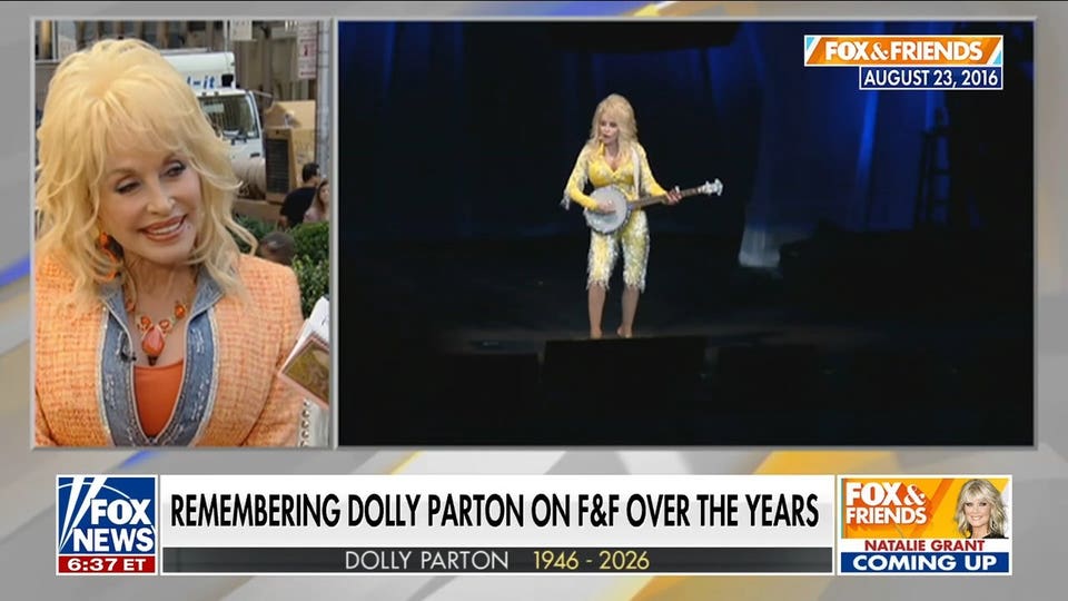 'Fox & Friends' looks back at favorite memories with Dolly Parton