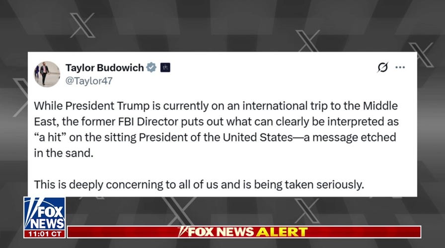 White House condemns James Comey's cryptic Instagram message: 'Deeply concerning'