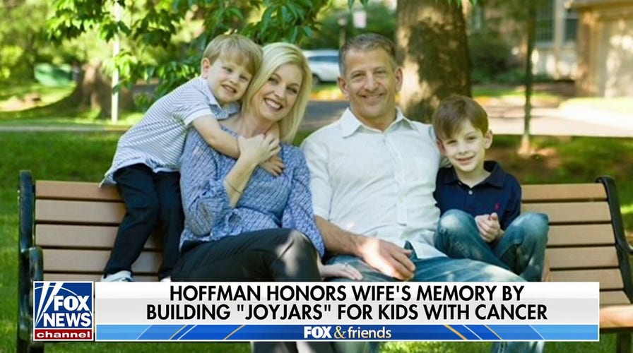 Hoffman honors wife's memory by helping kids with cancer 