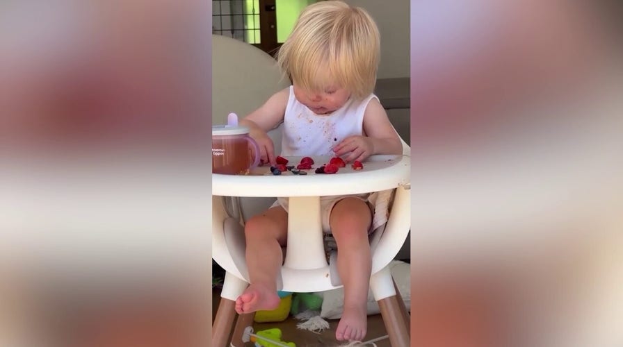 Mom shocked after capturing hungry toddler snacking on a fly during mealtime