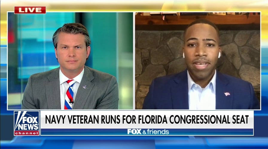 Florida Navy vet runs for Congress, says far left 'taking away American dream' 