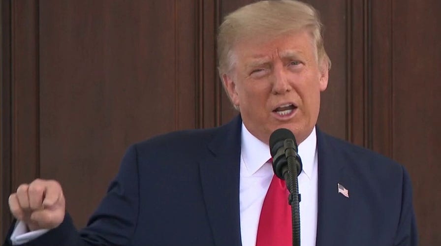 Trump uses Labor Day to tout US economy