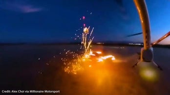 YouTuber facing charges for stunt showing helicopter shooting fireworks at Lamborghini