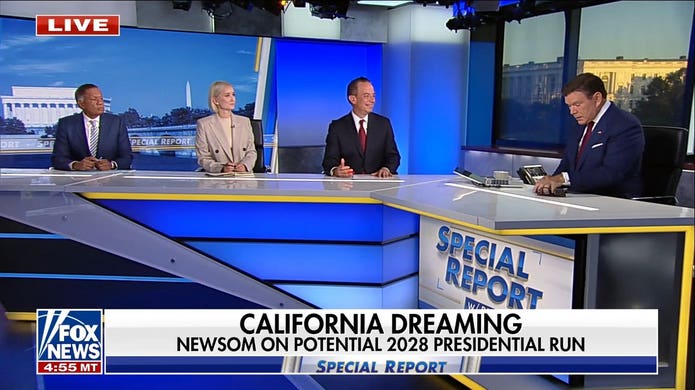 Newsom says he won’t run for president in 2028 if Harris runs