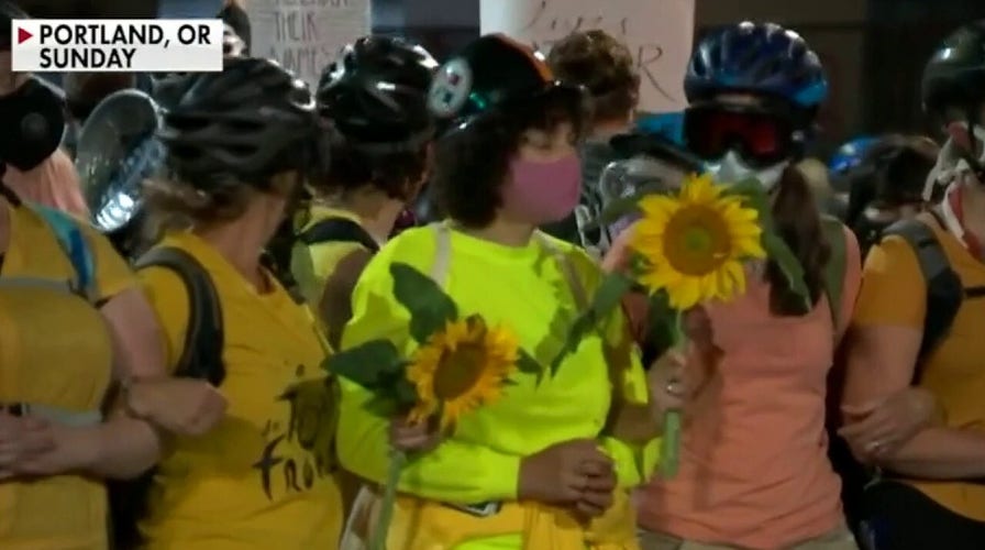 The truth behind the media's newest heroines: Portland's 'Wall of Moms'	