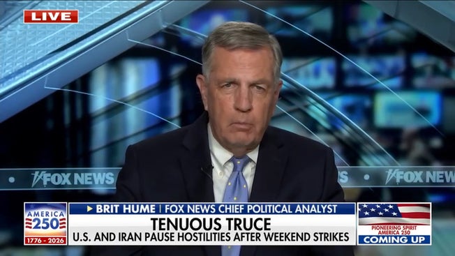 'Impossible to deal with': Brit Hume examines tense US-Iran negotiations