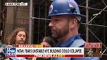 Unstable NYC building sparks fears of collapse