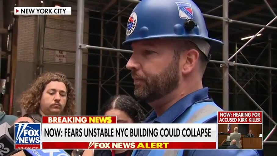 Unstable NYC building sparks fears of collapse
