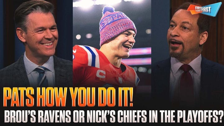 Los Patriots «ganarán Super Bowl, afirma Wildes 🏆 Chiefs de Nick que Ravens de Brou? | FTF