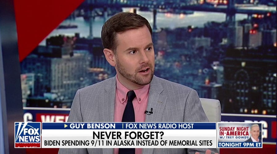 Biden needs to be in NYC or DC on 9/11: Guy Benson 