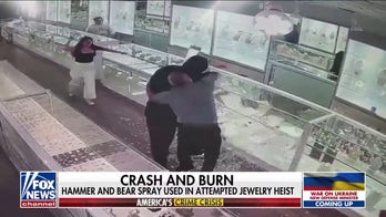 California jewelry store staff wards off thief