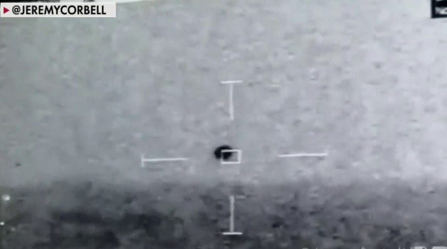 Footage of 'spherical' UFO captured by Navy