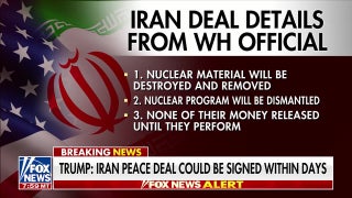 The Iran peace deal: Trump says Iran leaked terms are 'fake news'