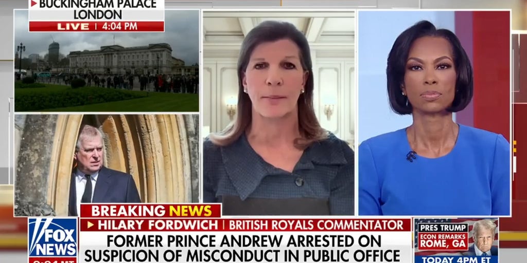 Ex-Prince Andrew arrested under suspicion of giving Epstein 'inside information'