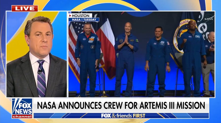 NASA announces Artemis III mission crew for lunar journey | Fox