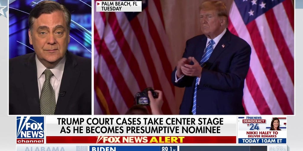 Trump court cases take center stage as he becomes presumptive GOP