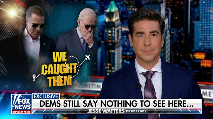  Jesse Watters: 'Primetime' exclusively learns Hunter Biden flew on Air Force 2 around the world
