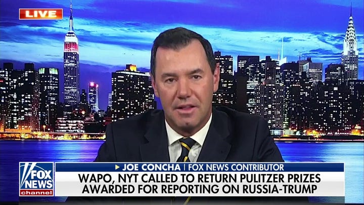 Joe Concha rips WaPo, NYT for refusing to return Pulitzers after Durham report: Messenger cannot be trusted