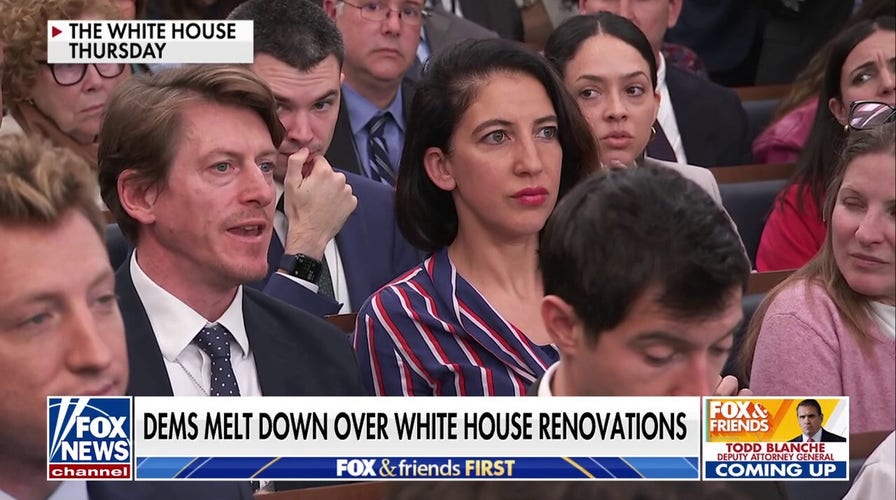 Media presses White House officials on ballroom renovations