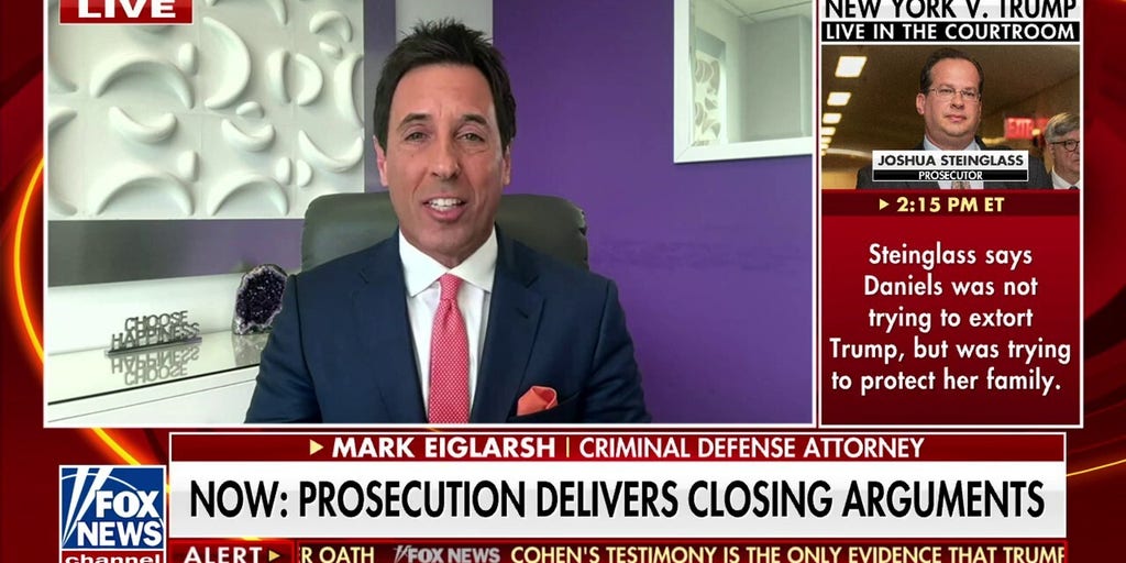 Stormy Daniels is not a major witness in New York v. Trump: Eiglarsh