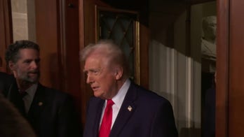 President Trump enters House Chambers to deliver 2026 State of the Union address