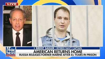 Speculation grows as Russia releases former US Marine on humanitarian grounds