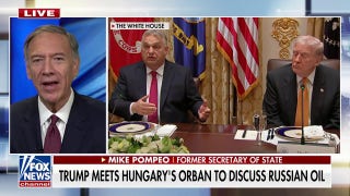 Trump meets with Hungarian PM to discuss Russian oil sanctions
