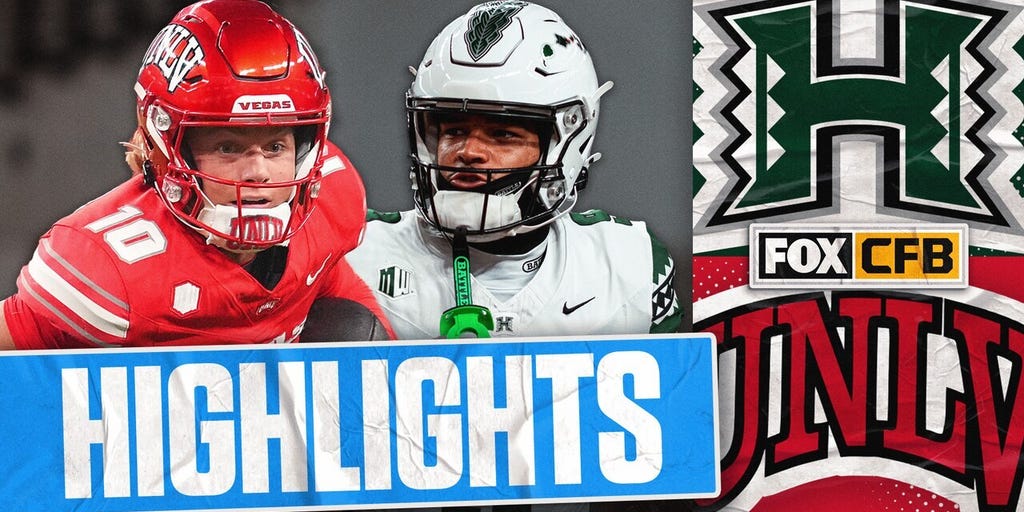 Hawai'i Rainbow Warriors vs. UNLV Rebels Highlights | FOX College Football