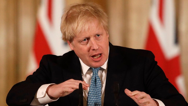 British PM Boris Johnson receiving oxygen treatments in ICU