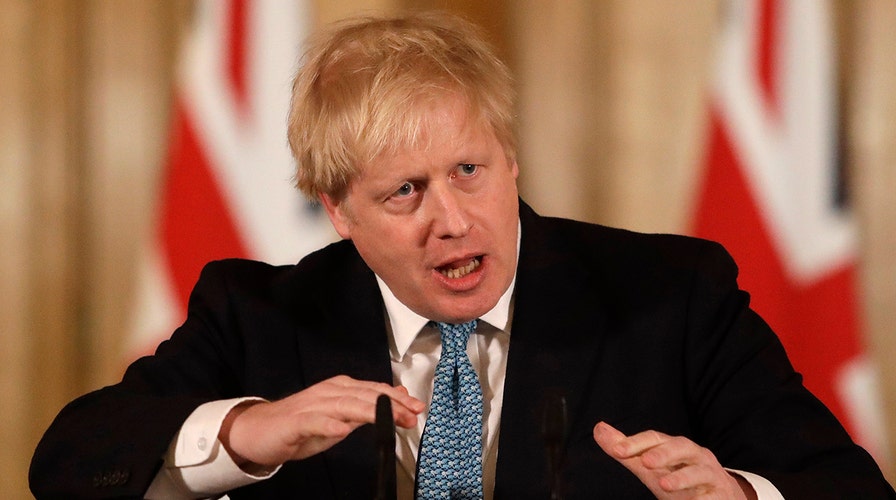 British PM Boris Johnson receiving oxygen treatments in ICU
