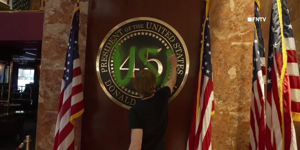 Climate protester arrested for vandalism in Trump Tower
