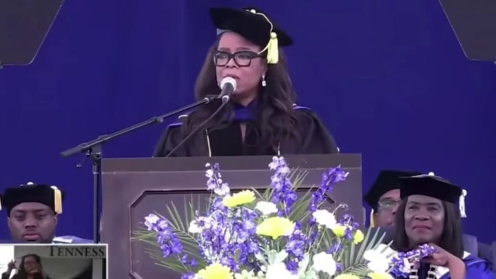 Oprah delivers woke commencement address: SCOTUS 'being corrupted,' climate 'changing,' LGBTQ+ 'under attack'