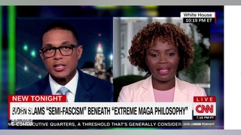 CNN host, White House press secretary clash over 'semi-fascism'