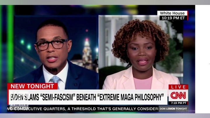 CNN host, White House press secretary clash over 'semi-fascism'