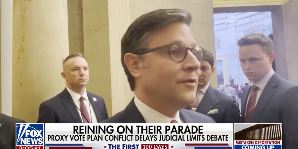 Raining on the House parade: Proxy vote plan conflict delays judicial limits debate