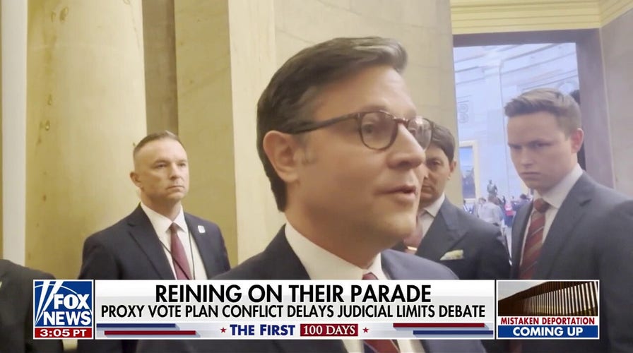 Raining on the House parade: Proxy vote plan conflict delays judicial limits debate
