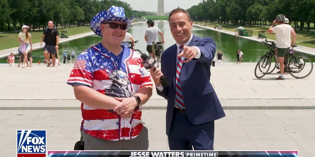 'Jesse Watters Primetime' checks out DC's major facelift under Trump