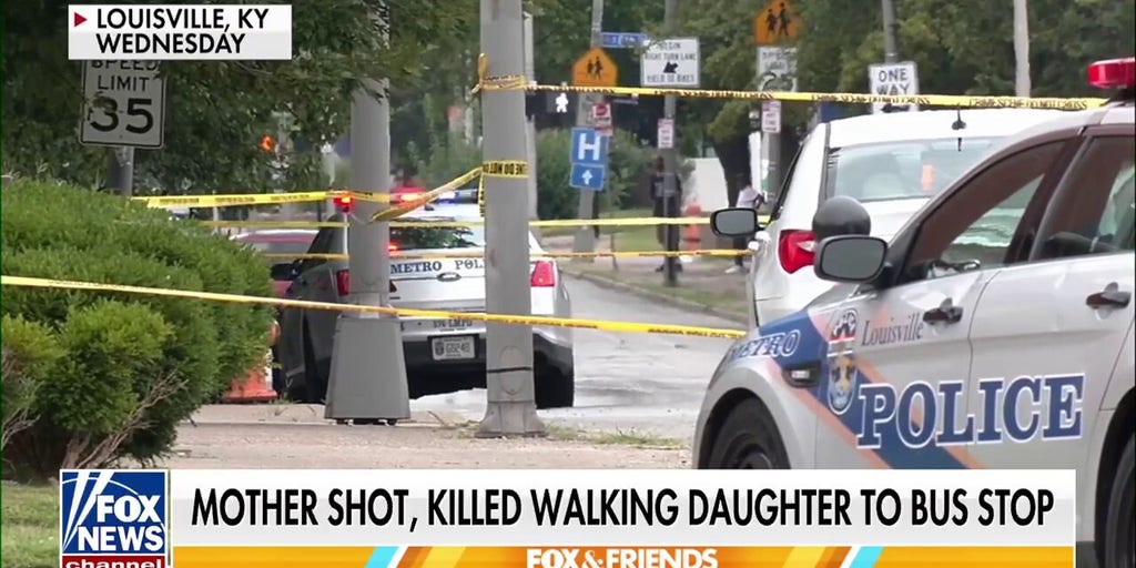 Manhunt underway after deadly Louisville bus stop shooting
