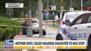 Manhunt underway after deadly Louisville bus stop shooting