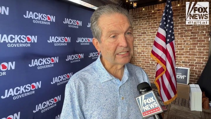 GOP candidate for Georgia governor Rick Jackson says he’s an 'outsider just like' Trump