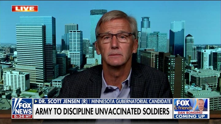 Mandating military to take COVID vaccine 'virtually ineffective': Doctor, MN gov. candidate