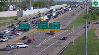 Video captures infinitesimal   operator  causes multi-car clang  aft  missing exit - Fox News